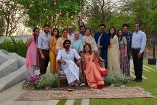 Rana Daggubati, Mehika Bajaj Roka Function