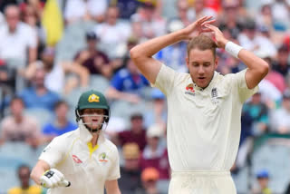 stuart broad returns to individual bowling training