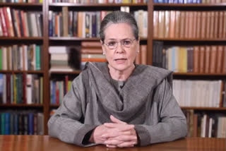 Congress president Sonia Gandhi