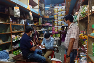 Dhar SDM crackdown on tobacco products