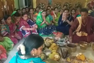 In Nabarangpur district, women are celebrating Savitri brata