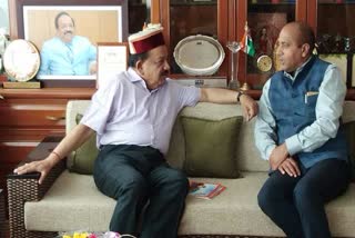 CM Jairam  congratulated Harshvardhan on becoming WHO Executive Board Head