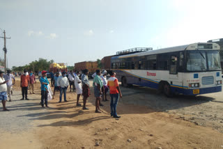 APSRTC bus Theft in Anantapuram