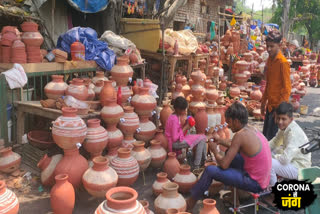 Pottery business severely affected due to lockdown