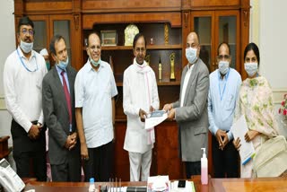 Immunological organization donates 1crore