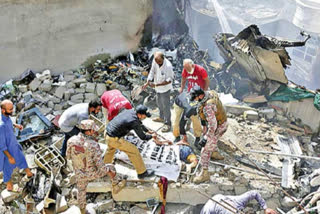 At least 82 dead as Pakistan plane crashes in residential area in Karachi