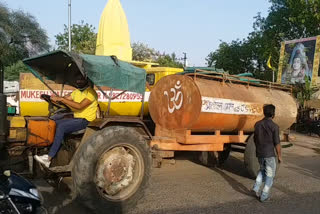 demand of water supply through tanker decreased