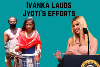 Bihar girl cycling 1,200 km with father impresses Ivanka Trump