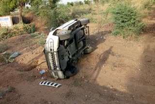 road accident in pali, पाली में सड़क हादसा
