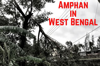 ഉംപുൻ ചുഴലിക്കാറ്റ്  ഉംപുൻ  പശ്ചിമ ബംഗാൾ  മമത ബാനര്‍ജി  ബംഗാളില്‍ മരണം  Amphan  Amphan toll rises  Bengal  Amphan Bengal