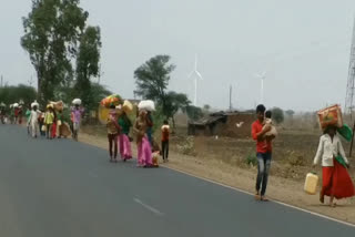 बांसवाड़ा में प्रवासी, Migrant people in Banswara