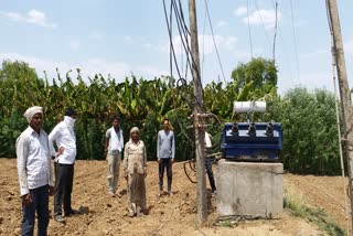 Electricity department cut off connections of farmers