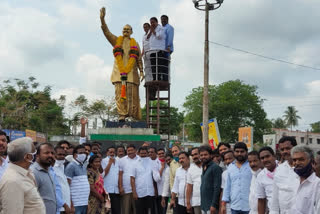 ycp celebrations in amalapuram