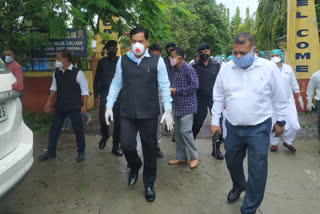 CM Sarbananda Sonowal at Jonai to observe quarantine centre