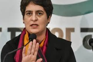 Congress leader priyanka gandhi attacked yogi govt