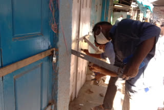 continuous theft in ten shops by unknown poeple in nellai