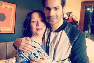 Etv Bharat, Gujarati News, Varun Dhawan expresses grief over aunt's death