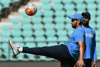 I watch football more than cricket: Rohit Sharma