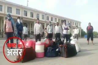 barmer news, bus arrangement, बाड़मेर न्यूज, बस की व्यवस्था