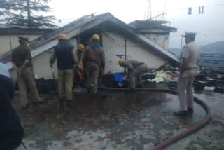 New Khullar House in Shimla caught fire