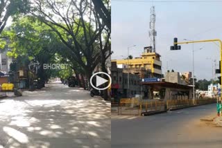 ಧಾರವಾಡದಲ್ಲಿ ಭಾನುವಾರದ ಲಾಕ್​ಡೌನ್​, Sunday lockdown in Dharwad