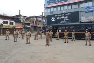 ಭಾನುವಾರದ ಲಾಕ್​ಡೌನ್​ಗೆ ಕೊಡಗು ಸ್ತಬ್ಧ