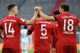 WATCH: Bayern Munich thrash Eintracht Frankfurt 5-2 to stay on top of Bundesliga