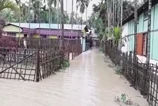 Flood in Balipara of Sonitpur