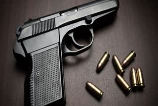 A Man shoots himself in ear but bullet found in his wife's neck