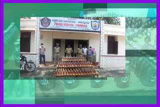 Illegal   Alcohol abused at krishna dist