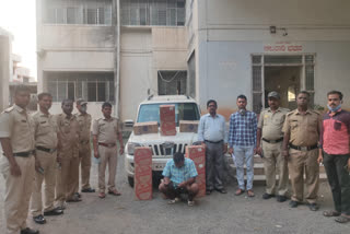 Man arrested for illegally transporting liquor in Kalburagi