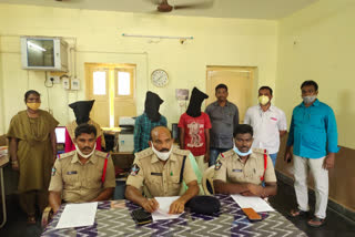 police arrested murder victims in prakasam dst chirala