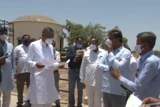 Water Supply Minister visited Patan district