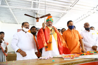 Arutla Dashamanth Reddy BJP New President of Janagama district