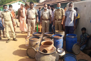 desi wine seized in navarangpur