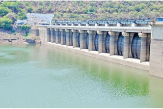 srisailam-dam-water-level-raises-to-minimum