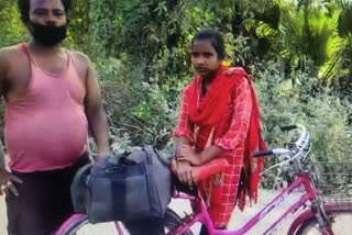 Indian Postal Department honours Bihar's 'bicycle girl' with commemorative stamp