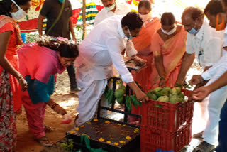 mango purchase centre started in janagaoan