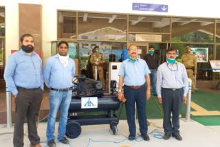 Bhuntar airport officials