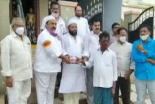 Special prayers for MLA Sandra at Sattupalli Jama Masjid