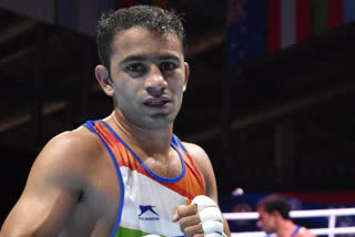 Boxer Amit Panghal