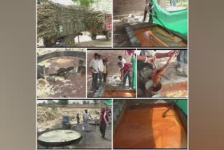 Sugarcane jaggery industry in Washim