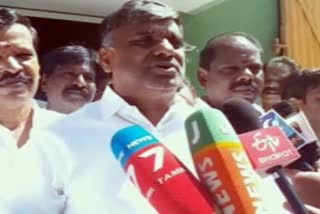 Minister KC Veeramani News