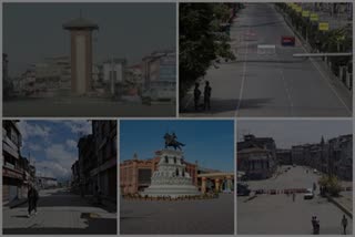 Streets of Srinagar deserted on Eid amid lockdown