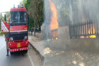 fire broke out in Rohini Sector-18 nursery