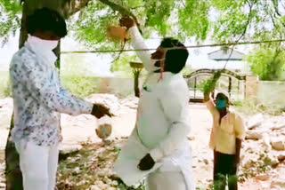 घर पर रहकर पढ़ी नमाज, बाड़मेर न्यूज, Barmer News, Eid-ul-Fitr Prayer at home