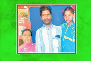 A family committed suicide by fear of police threats in baptla