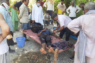 laborer injured near baggi village