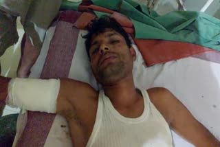 youth injured due to bullet