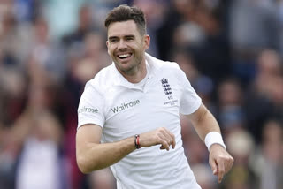 Enjoying being back: James Anderson on return to training